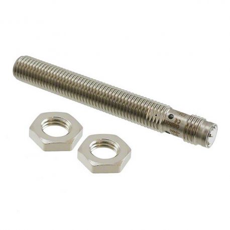 M8, blindé, Sn: 2 mm, inox, L: 49(61) mm, 12-24 Vc.c., PNP, NO, connecteur M8 4 broches