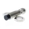 Capteur inductif, compact - cylindrique, Inox, boîtier court M12, non blindé, 8 mm, DC 3 fils, PNP-NO, connecteur M12