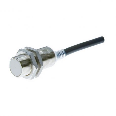 M18, blindé, Sn: 7 mm, L=43(55) mm, inox, jusqu'à 120°C, 12-24 Vc.c., PNP, NO, câble 2 m