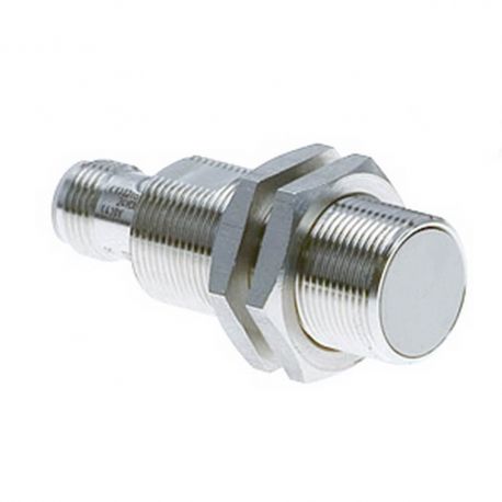 M18, blindé, Sn: 7 mm, L=53 mm, inox, jusqu'à 120°C, 12-24 Vc.c., PNP, NO, connecteur M12