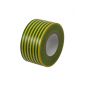 Ruban isolant jaune/vert 50mmx0,13mm rouleau de 20m