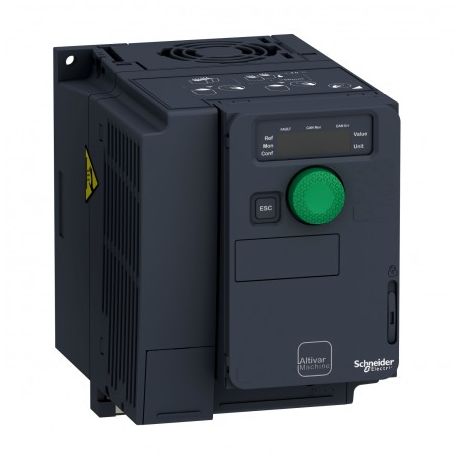 ATV320U15N4C Speed ​​controller for 1.5kW three-phase motor - Input Output 380/500V - EMC filter - Altivar Machine Schneider