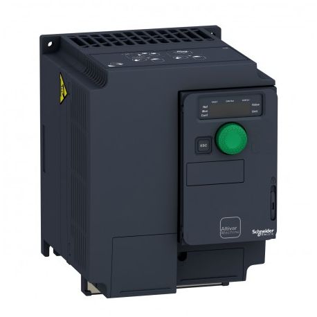 ATV320U22N4C Speed ​​controller for 2.2kW three-phase motor - Input Output 380/500V - EMC filter - Altivar Machine Schneider