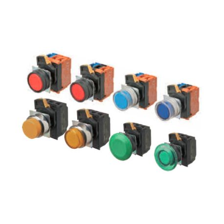 Interrupteurs à bouton- poussoir de 22 mm universels omron maroc