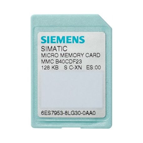 6ES7953-8LG30-0AA0 Siemens S7, MMC FOR S7-300/C7/ET 200, 128 KB