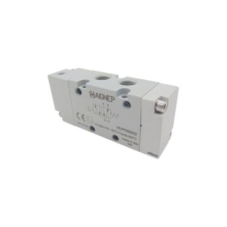 Distributeur pneumatique 1/2 5/2 monostable - Aignep