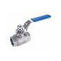 Vanne de coupe 3/8" femelle 2/2 avec levier