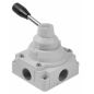Distributeur 3/8 4/2 c.e. levier rotatif Taille 3 - Mindman