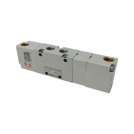 Distributeur pneumatique double 1/8 3/2 monostable NF-NO - Metal Work