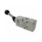 Distributeur levier manuel 1/8 3/2 2 positions levier frontal fixe - Metal Work