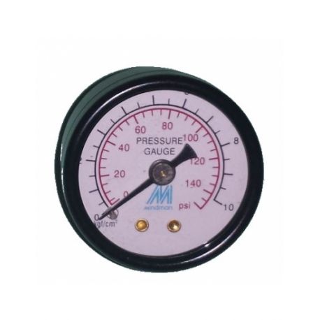 Manomètre diamétre 50 1/8 0-10 bar boîtier métallique