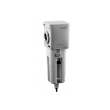 Filtre 1/4 20 micron purge semi-automatique taille 1 série FRL EVO - Aignep