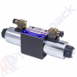 Distributeur hydraulique commande électrique double bobine NG10 (CETOP 5), RH10011 , 100 L/min, 12 V